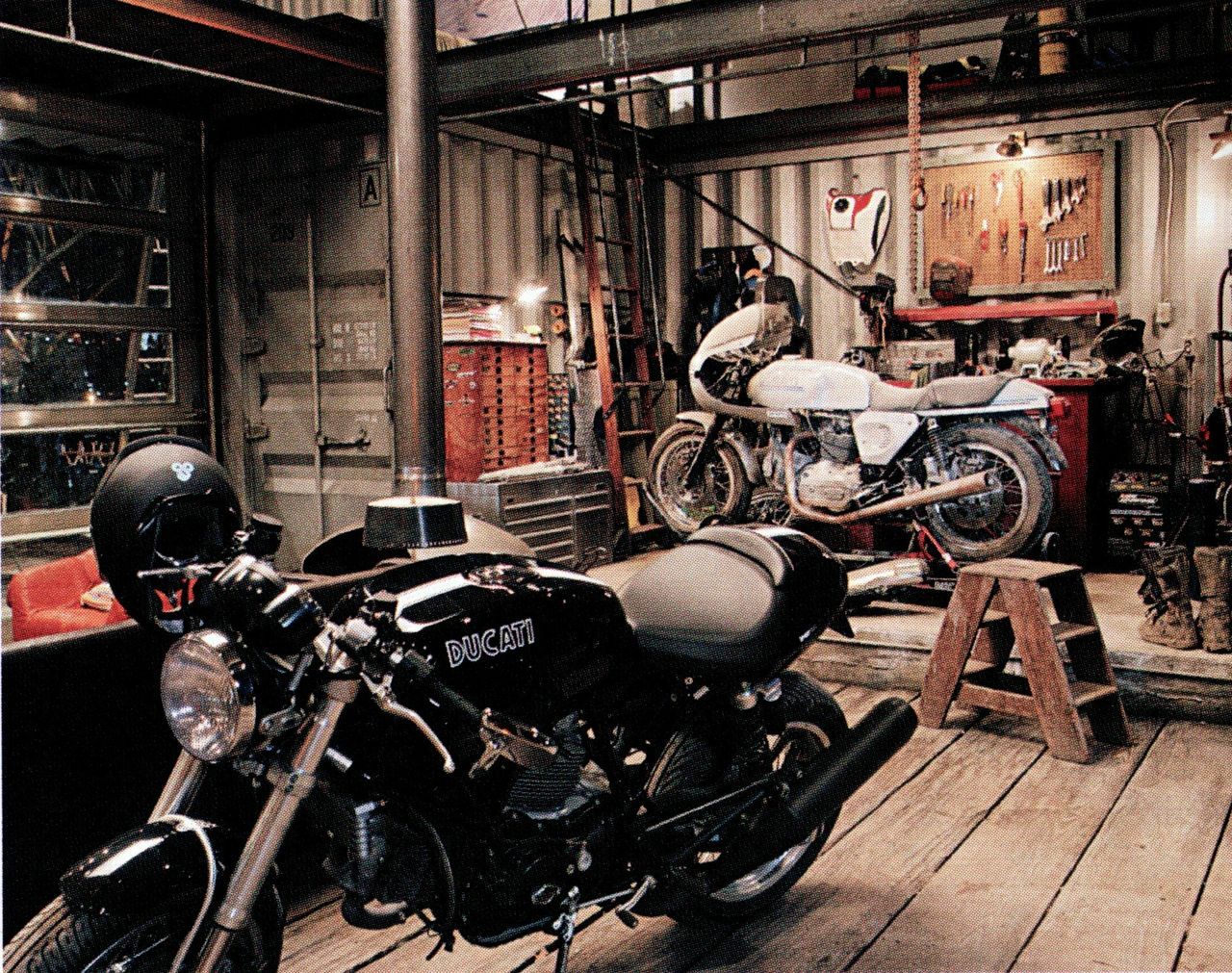 Dream home | Motorcycle garage, Motorcycle workshop, Motorcycle