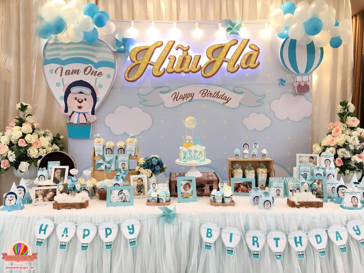 Trang trí sinh nhật cho bé gái 4 tuổi tại Hà Nội  Chill decor